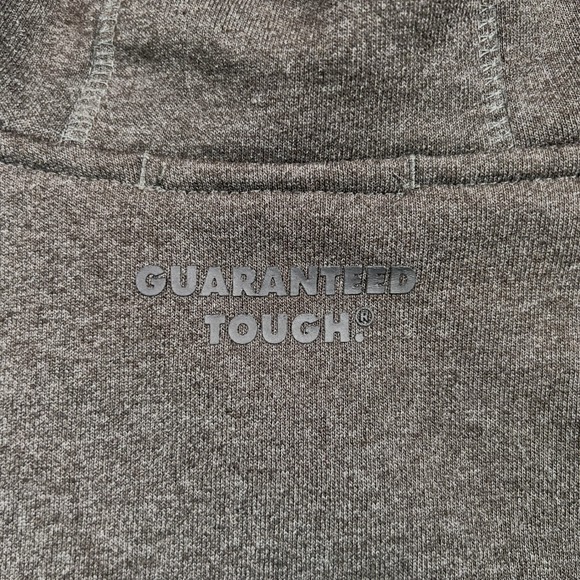 DeWalt Logan Heavy Duty Hoodie Sweatshirt Men XXL Gray Pullover Workwear Utility - Picture 8 of 9